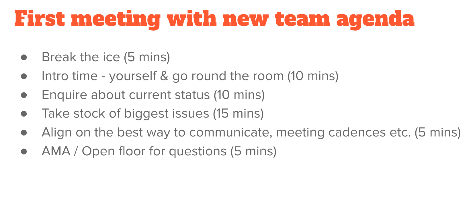 First Meeting With New Team Template free Download 